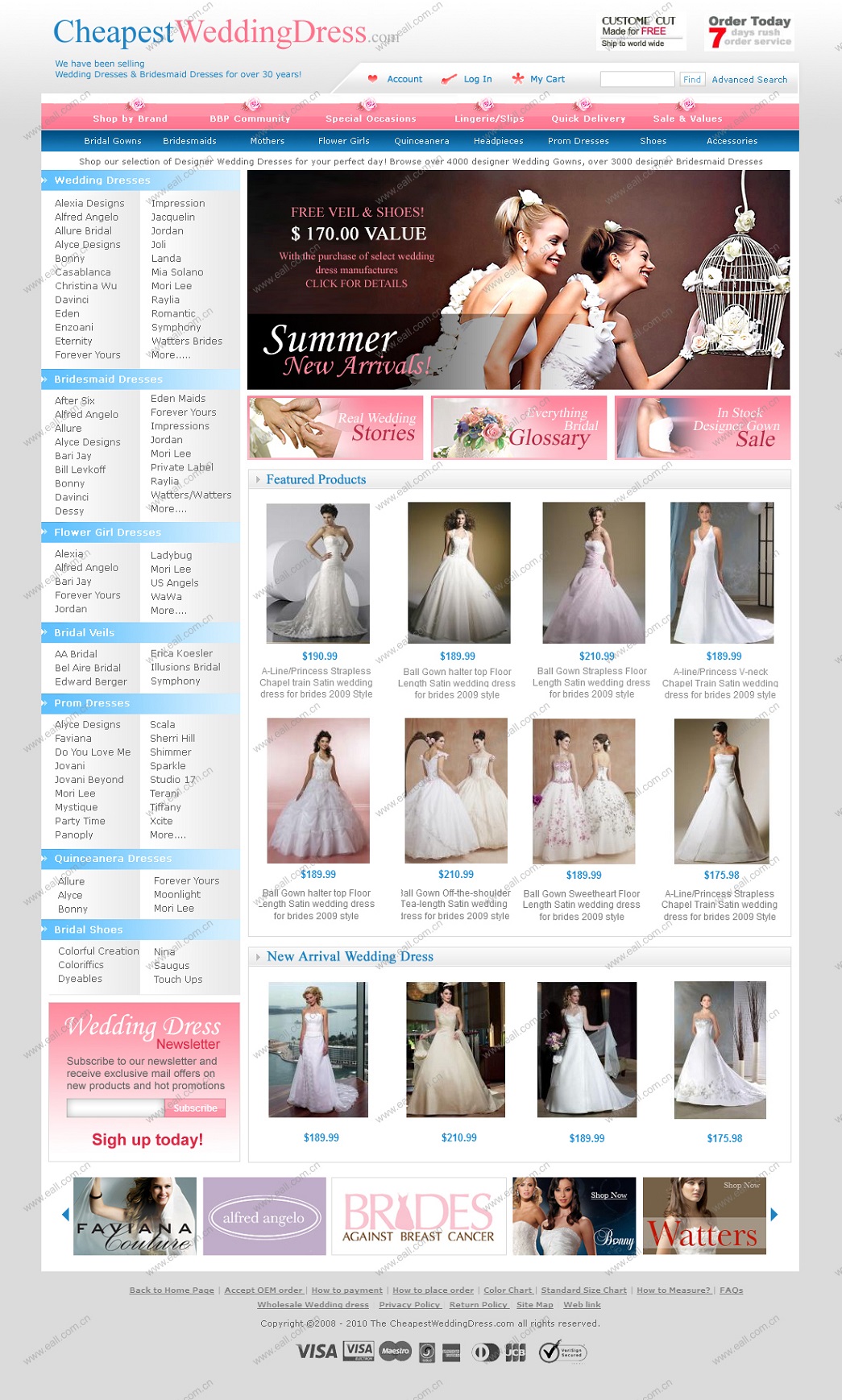 eall.biz shenzhenwebdesign weddingdress1